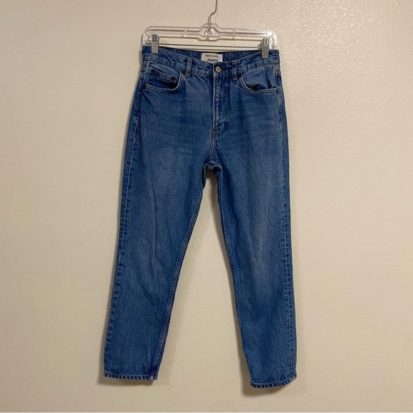 Reformation Denim - Reformation Jeans Women Size 4/27 Medium Wash Julia Crop High Rise Cigarette